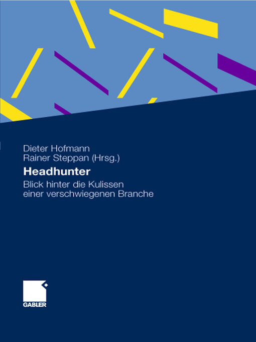 Title details for Headhunter by Dieter Hofmann - Available